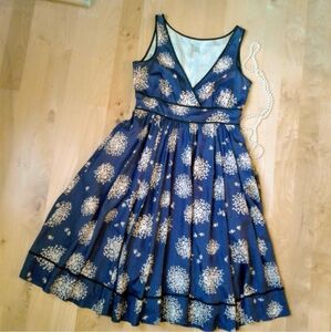 Anthropologie Odille Silk Floral Dress 10